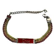 Pre-owned Metal bracelets Dior Vintage , Multicolor , Dames