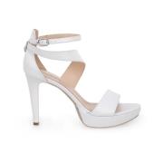 Sandals Nerogiardini , White , Dames