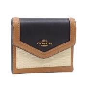 Pre-owned Leather wallets Coach Pre-owned , Brown , Dames
