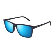 One Way B875-03 Dark Navy Stripe Sunglasses Maui Jim , Blue , Unisex