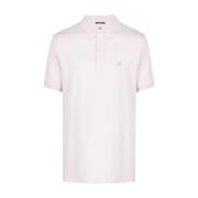 Resist Dyed Polo in Roze C.p. Company , Pink , Heren