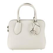 Wit Mini Pebbled Swing Tas Tory Burch , White , Dames