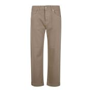 Straight Jeans Roy Roger's , Beige , Dames