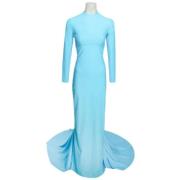 Pre-owned Fabric dresses Balenciaga Vintage , Blue , Dames