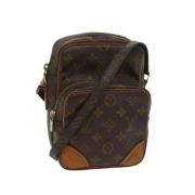 Pre-owned Canvas louis-vuitton-bags Louis Vuitton Vintage , Brown , Da...