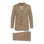 Katoenen pak Brioni , Beige , Heren