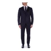 Single Breasted Suits Tagliatore , Blue , Heren