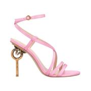 High Heel Sandals Pinko , Pink , Dames