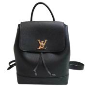 Pre-owned Leather shoulder-bags Louis Vuitton Vintage , Black , Dames