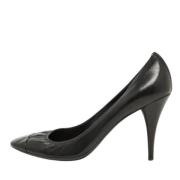 Pre-owned Leather heels Prada Vintage , Black , Dames