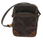 Pre-owned Canvas shoulder-bags Louis Vuitton Vintage , Brown , Dames