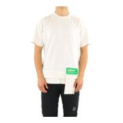 Heren Waist Pocket T-Shirt Tofu Fern Ambush , White , Heren