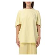 T-Shirts Fabiana Filippi , Yellow , Dames
