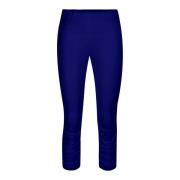 Cropped Trousers Raffaello Rossi , Blue , Dames