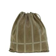 Pre-owned Suede shoulder-bags Bottega Veneta Vintage , Beige , Dames