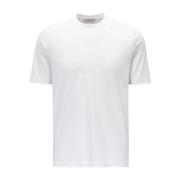 Ice Cotton Korte Mouw T-shirt Filippo De Laurentiis , White , Heren