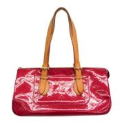 Pre-owned Canvas shoulder-bags Louis Vuitton Vintage , Red , Dames