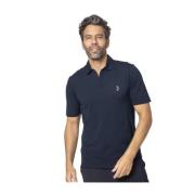 Polo Shirts Gran Sasso , Blue , Heren