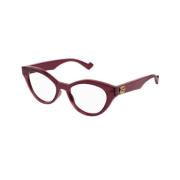Glasses Gucci , Red , Unisex