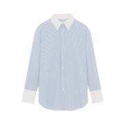 Casual Shirts Saint Laurent , Blue , Dames