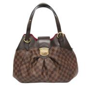 Pre-owned Canvas louis-vuitton-bags Louis Vuitton Vintage , Brown , Da...