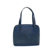 Pre-owned Leather louis-vuitton-bags Louis Vuitton Vintage , Blue , Da...