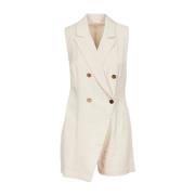 Short Dresses Liu Jo , Beige , Dames