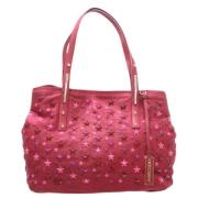 Pre-owned Leather totes Jimmy Choo Pre-owned , Pink , Dames