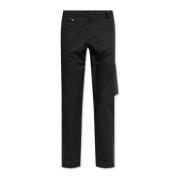 Broek met logo Iceberg , Black , Heren