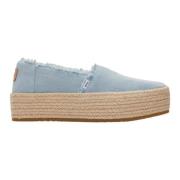 Valencia loafers lichtblauw Toms , Blue , Dames