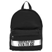 Zwarte Couture Tas Versace Jeans Couture , Black , Heren