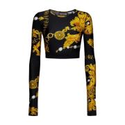 Long Sleeve Tops Versace Jeans Couture , Multicolor , Dames