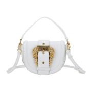 Witte Couture Tas Versace Jeans Couture , White , Dames