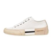 Leather sneakers Rock Patch S Candice Cooper , White , Dames