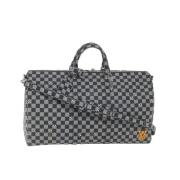 Pre-owned Canvas louis-vuitton-bags Louis Vuitton Vintage , Black , Da...