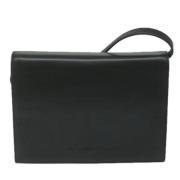 Pre-owned Leather shoulder-bags Valentino Vintage , Black , Dames