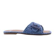 Stijlvolle Zomer Sliders Cycleur de Luxe , Blue , Dames