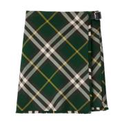 Ivy Plaid Check Rok Burberry , Multicolor , Dames