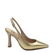 Gelamineerde Slingback Hakken Roberto Festa , Yellow , Dames