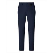 Blauwe Chino Broek Save The Duck , Blue , Heren