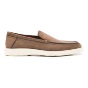 Loafers Santoni , Brown , Heren