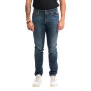 Denim Regular Jeans voor Mannen Roy Roger's , Blue , Heren