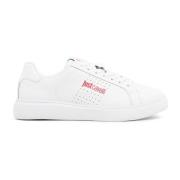 Witte Sneakers Schoenen Just Cavalli , White , Dames