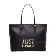 Tote Bags Just Cavalli , Black , Dames