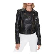 Leather Jackets Just Cavalli , Black , Dames