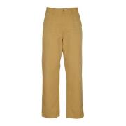 Straight Trousers Carhartt Wip , Brown , Heren