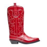 Boots Ganni , Red , Dames