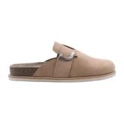 Luther Mules Slipper Style Elevate Casual Cycleur de Luxe , Beige , He...