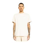 Licht Beige Klassiek T-Shirt Jacquemus , Beige , Heren