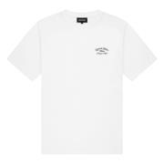 Casual Milano T-Shirt voor Mannen Quotrell , White , Heren